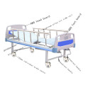 (A-93) Hot Sale Movable Two Crank Patient Bed